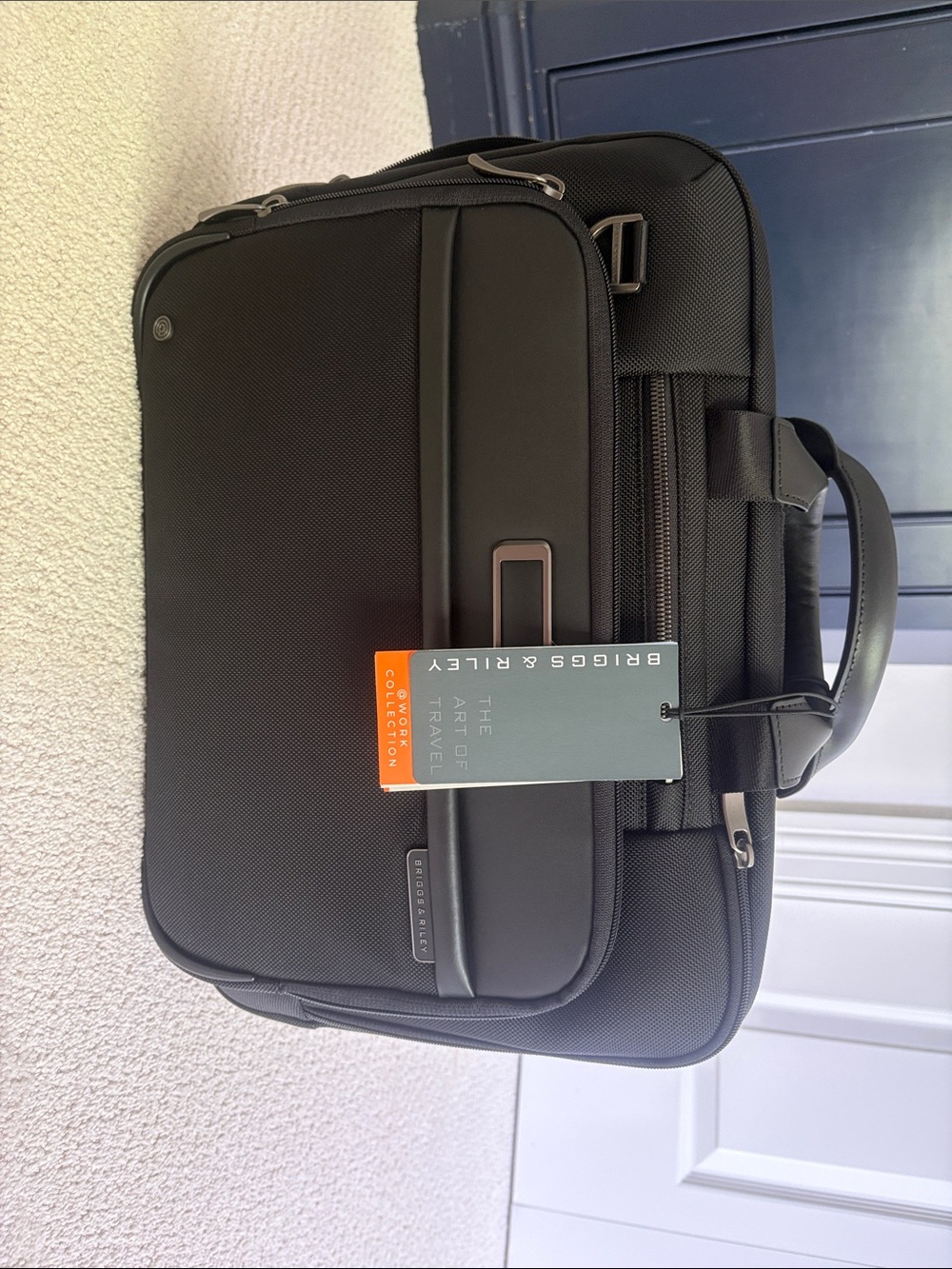 Briggs & Riley Black Professional Laptop Briefcase
